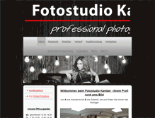 Tablet Screenshot of fotostudio-kamber.ch